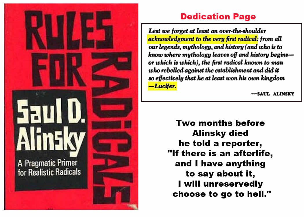 Alinsky, S. (DATE). 12 Rules for Radicals. Random House.
