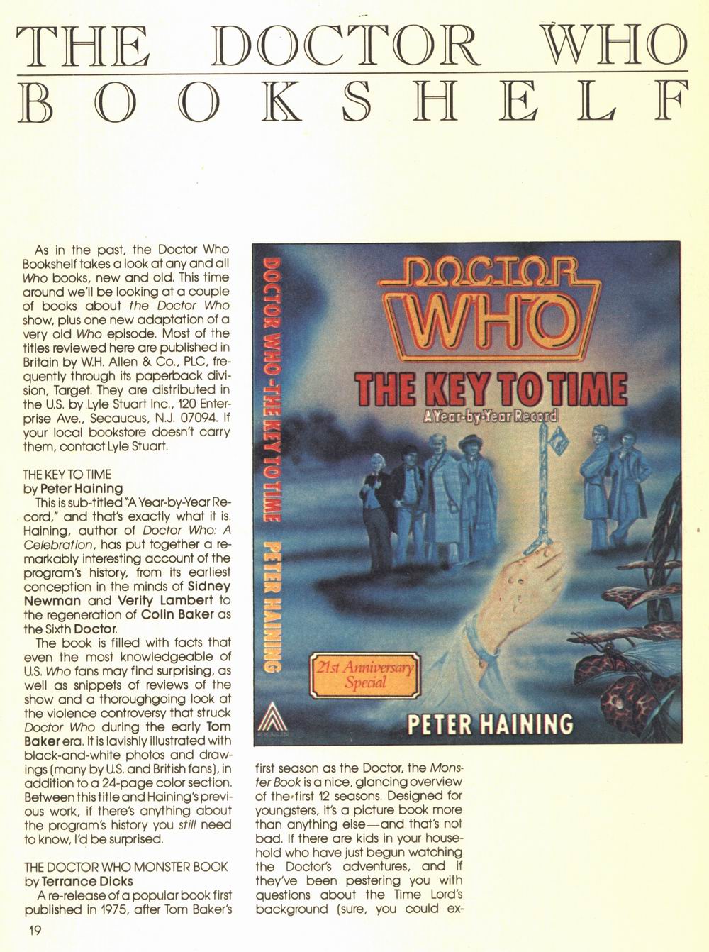 Read online Doctor Who (1984) comic -  Issue #20 - 21