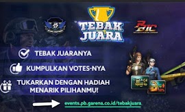 Event PB Garena Tebak Juara Tukarkan Vote dengan Hadiah Event PB Garena Tebak Juara Tukarkan Vote dengan Hadiah