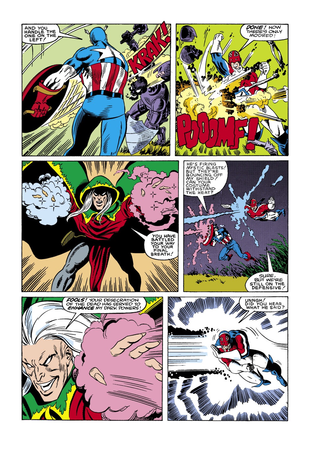 Read online Captain America (1968) comic -  Issue #306 - 19