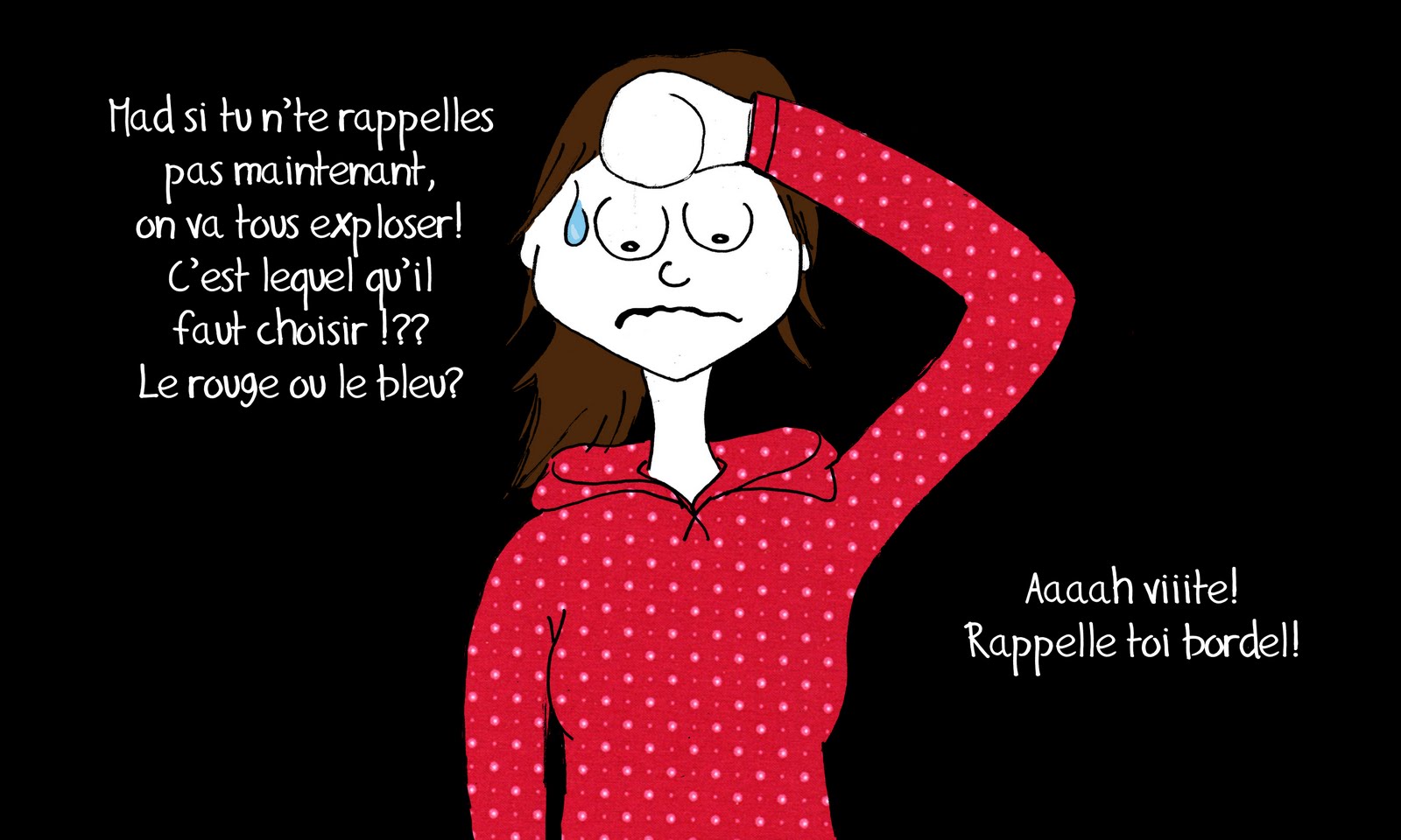 C'est grave docteur? Parfois je me parle a moimême comme si je