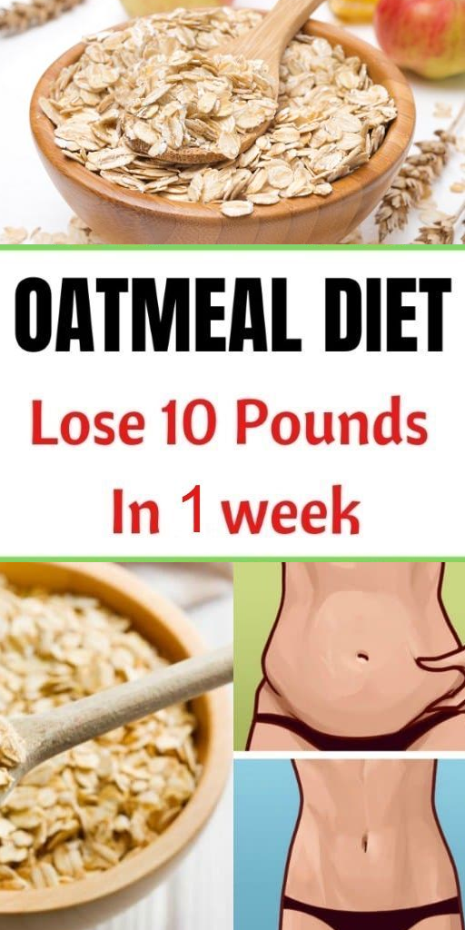 7-Day Oatmeal Diet Plan To Lose up 10 Pounds In 1 Week - Lose Weight Wisely