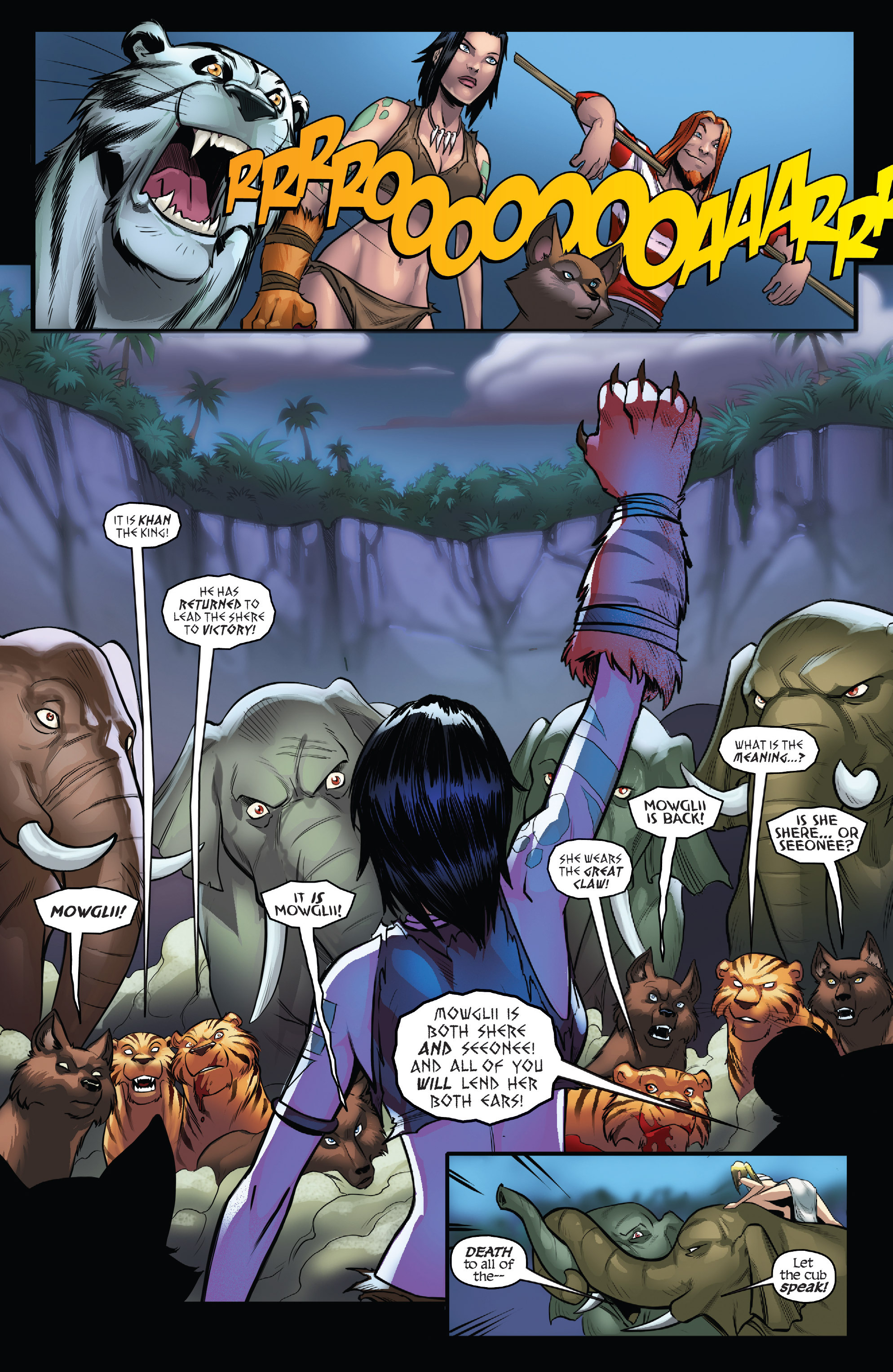 Read online Grimm Fairy Tales presents The Jungle Book: Fall of the Wild comic -  Issue #5 - 5