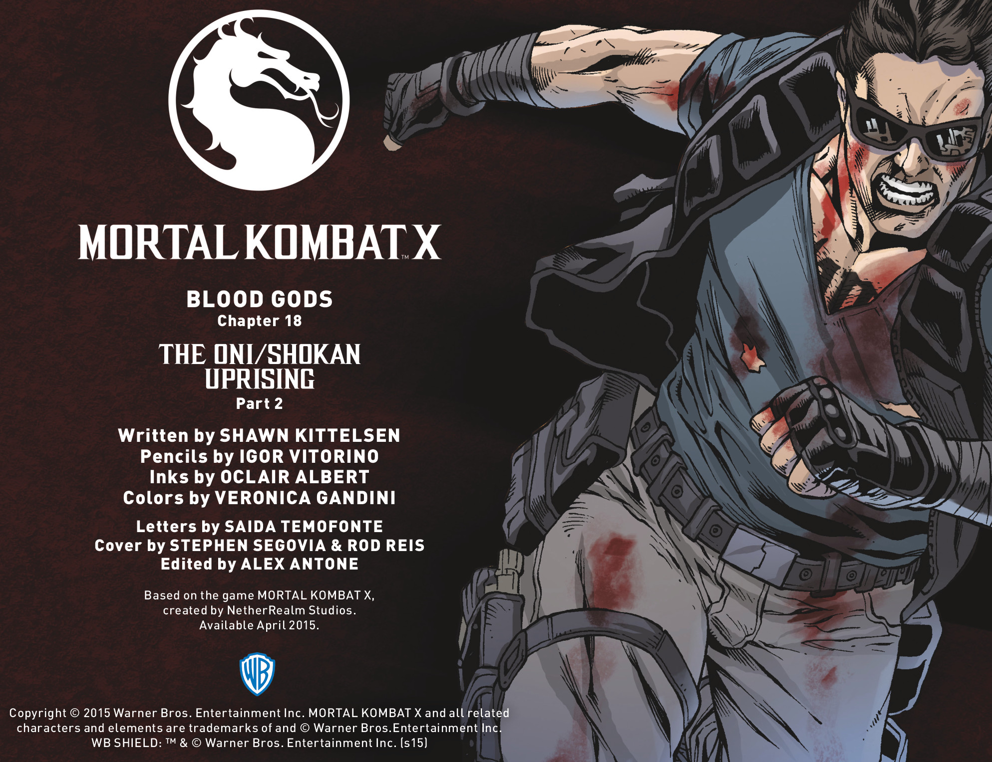 Read online Mortal Kombat X [I] comic -  Issue #18 - 3