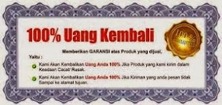 Garansi 100% jika barang tidak sampai Garansi 100% jika barang tidak sampai