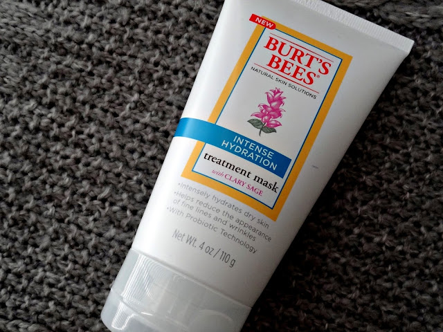 Burt's Bees Intense Hydration Range with Clary Sage Treatment Mask