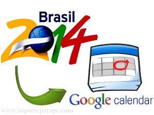 Agregar el fixture de Brasil 2014 en Google Calendar
