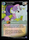 My Little Pony Sweetie Belle, Doting Sister Canterlot Nights CCG Card
