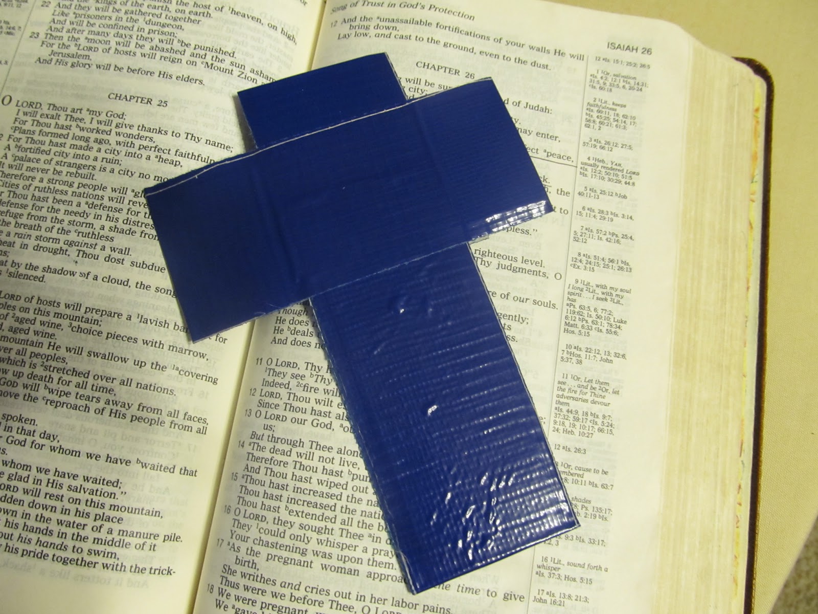 Carol McAdams Moore Blog DIY Duct Tape Bible Bookmarks