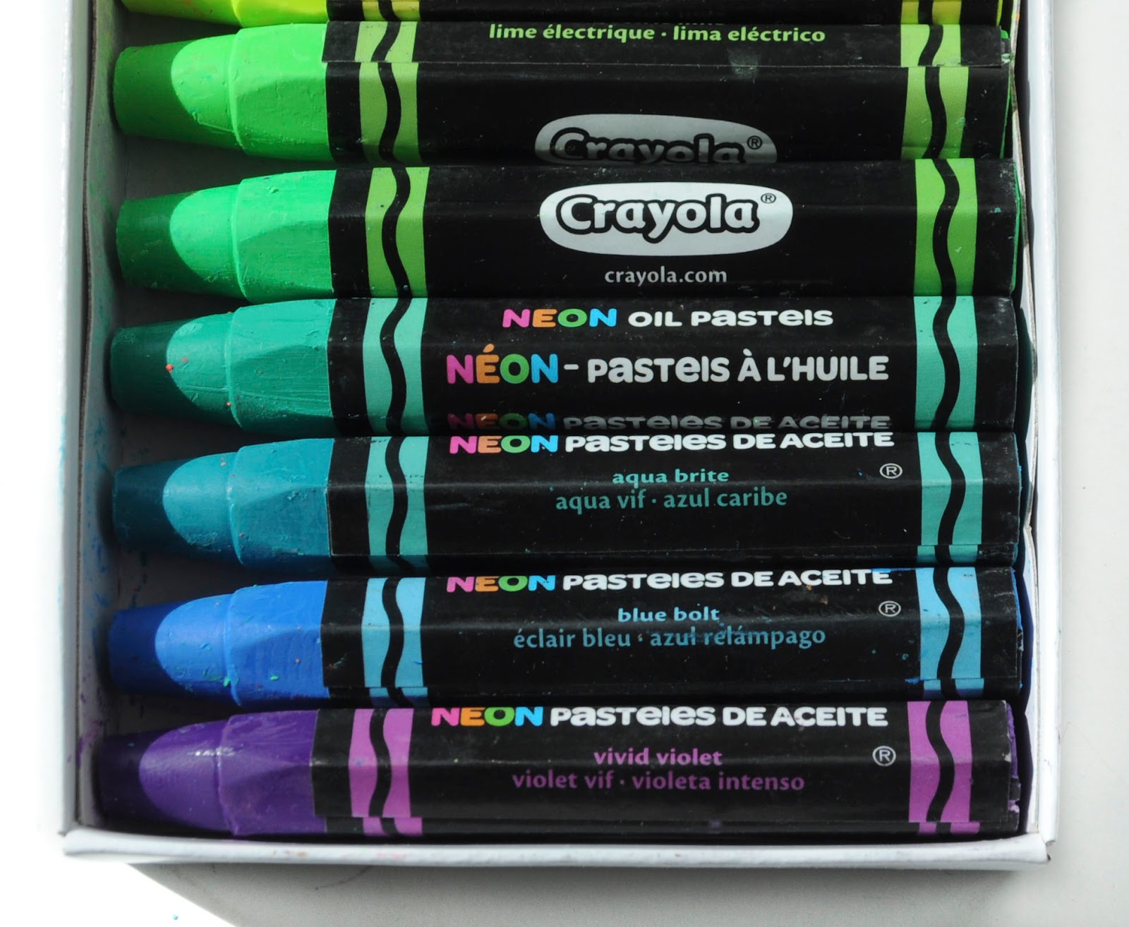 Crayola® Neon Oil Pastels - Set of 12