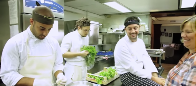 Interviewing Angelo Troiani in his kitchen at Convivio Troiani