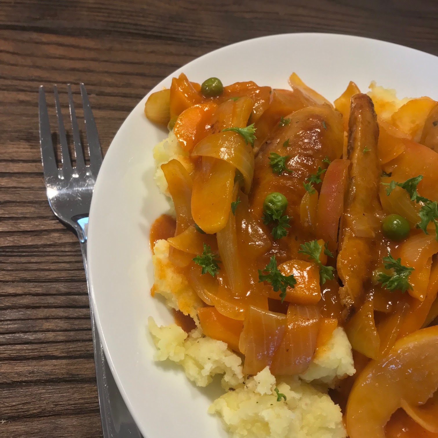 Spark My Pantry Devilled Sausages