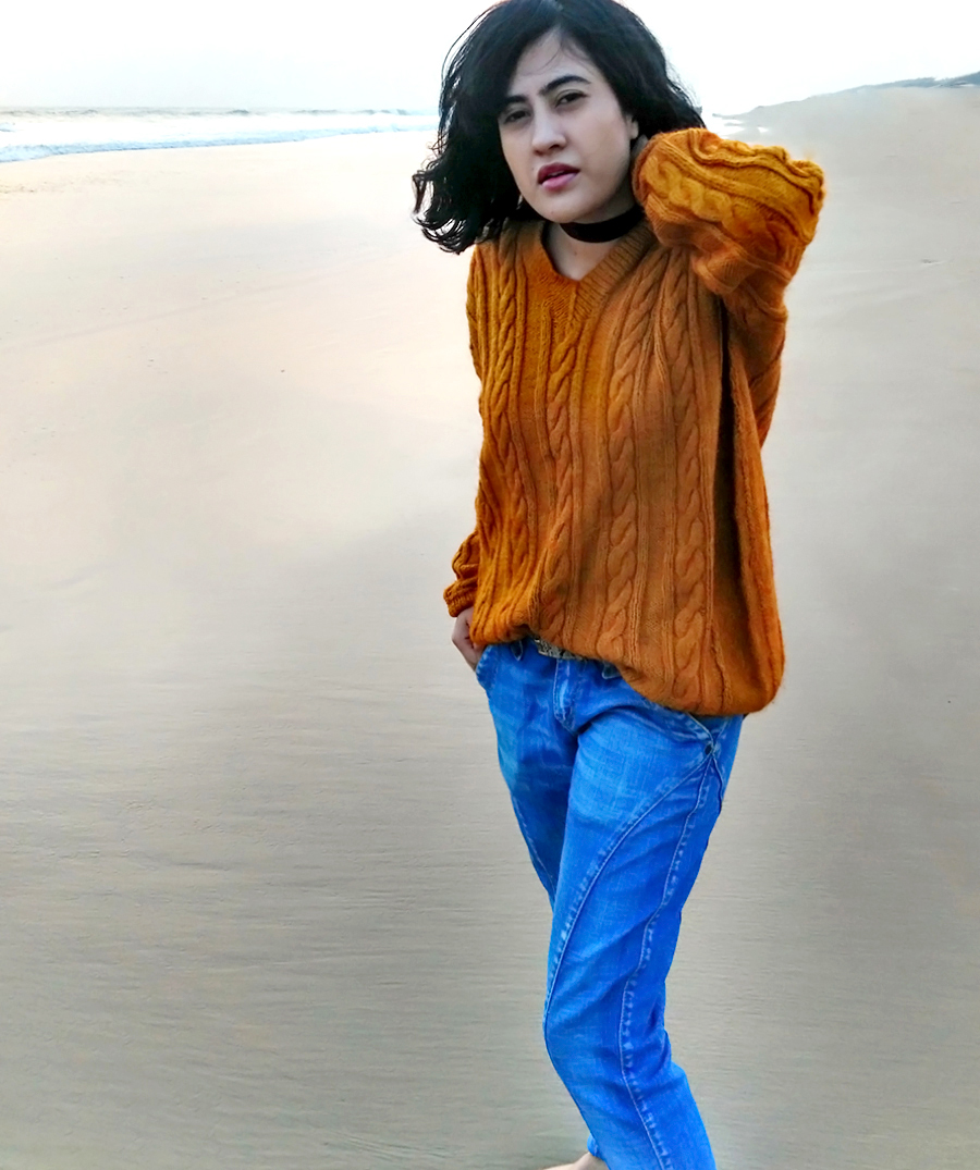THE WEEKENDS | STYLE PANORAMA: FASHION AND ILLUSTRATION BLOG BY DHEERA JOSHI mustard sweater,personal style blogger