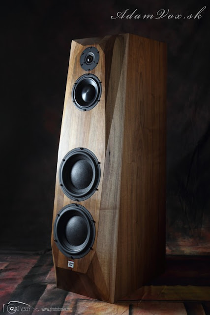 natural wood speakers