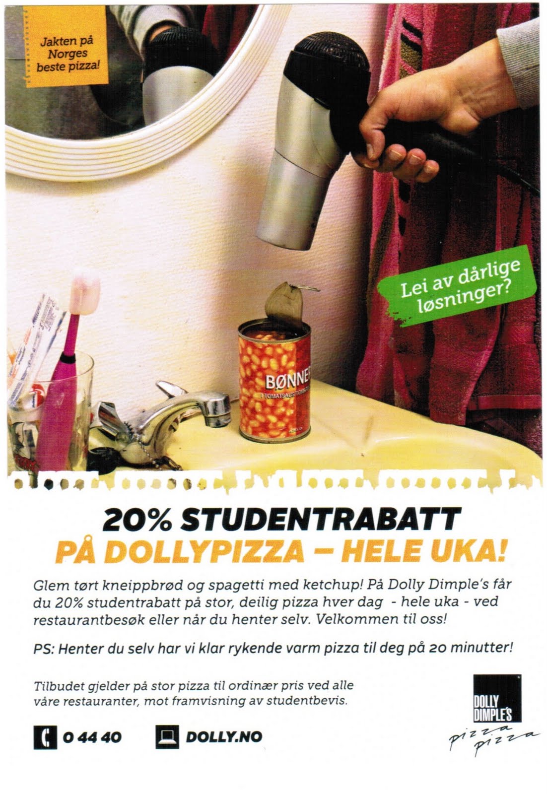 REVISUS STUDENTRABATT HOS DOLLY DIMPLE´S