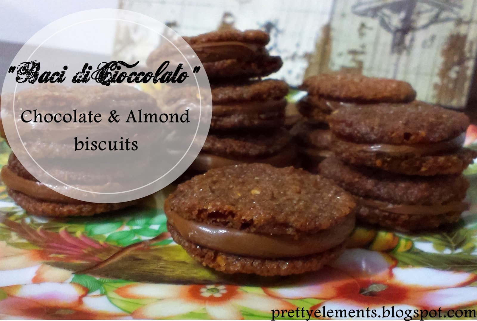 Pretty Elements "Baci di Cioccolato" {Chocolate Kisses biscuits}