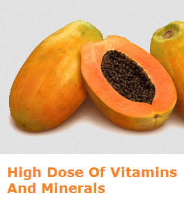 Health Benefits of Papaya - Paw paw High Dose Of Vitamins And Minerals