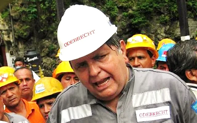 Odebrecht, pagó 100 mil dólares al expresidente Alan García