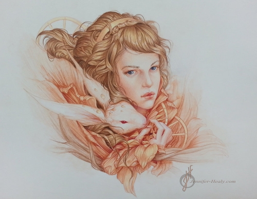 19-Wile-Jennifer-Healy-Traditional-Art-Color-Pencil-Drawings-www-designstack-co