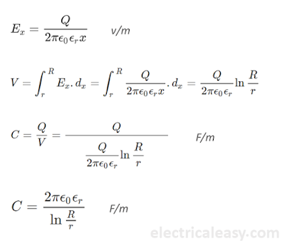 calculation of capacitance of single core cable calculation of capacitance of single core cable