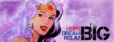 Wonder Woman Relay For Life Facebook Cover