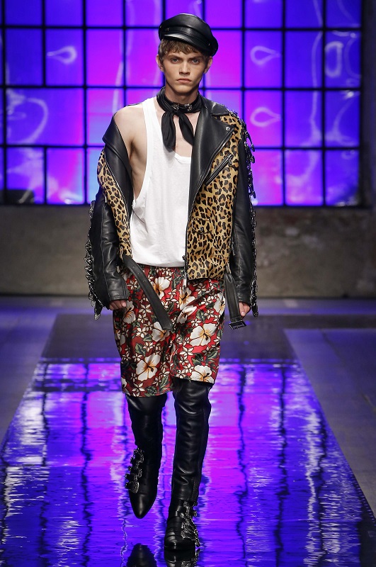 hoe te gebruiken profiel Stadium MyFashionConnect Global: Punk goes on a Hawaiian Getaway - Dsquared2 Men's  and Womenswear Spring Summer 2018 Collection