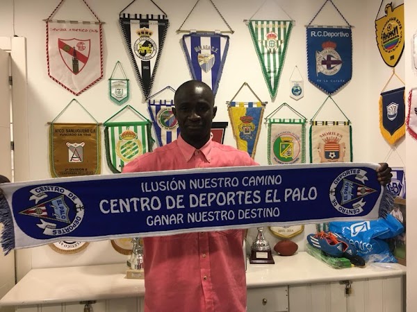 Oficial: El CD El Palo ficha a Diakite