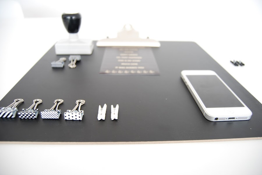 planificador familiar DIY con clipboard oh naif