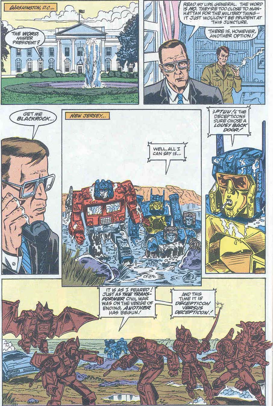 Read online The Transformers (1984) comic -  Issue #72 - 17