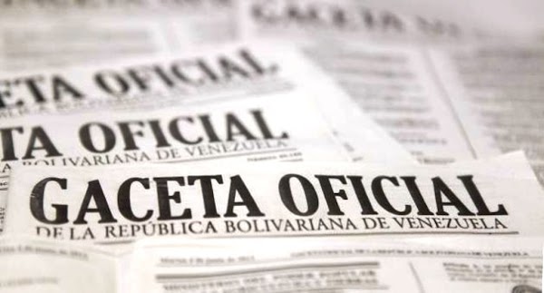 Gaceta oficial Nº 40.934 29 de junio de 2016 Gaceta oficial Nº 40.934 29 de junio de 2016