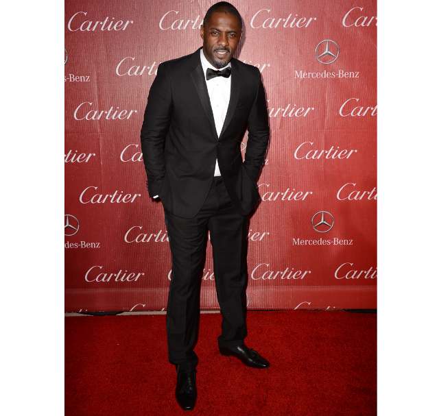 El actor Idris Elba en la alfombra roja