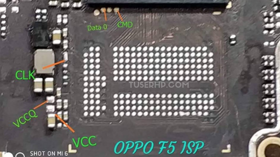 Oppo F5 Test Point – Meteor