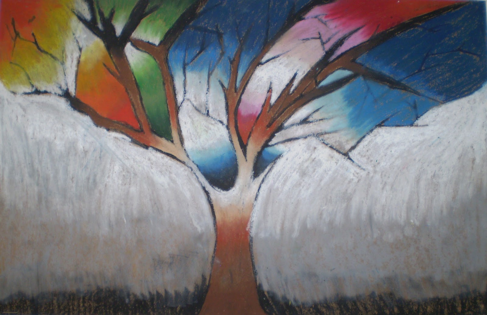 Creating Crazy Good Fun! Junior High Art Projects Trees