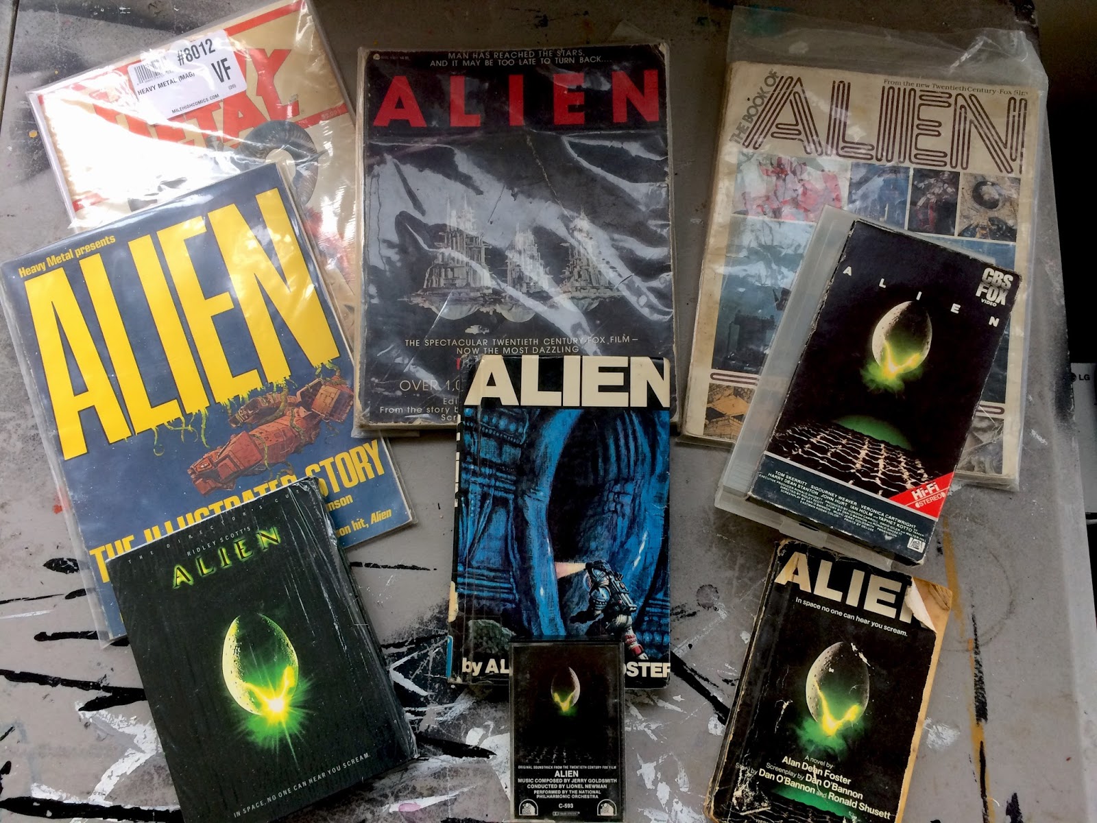 Art By Nyland's Syracuse Art Freak: ALIEN (1979) The Best Movie Ever Made
