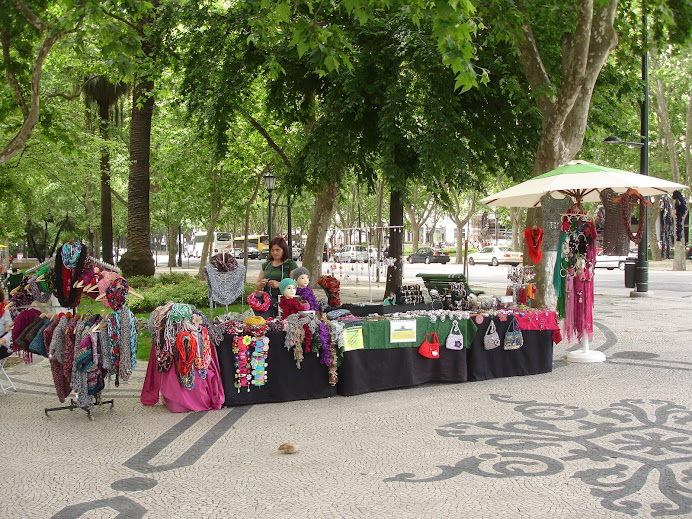 Lisboa - Av. Liberdade - Paseio Público