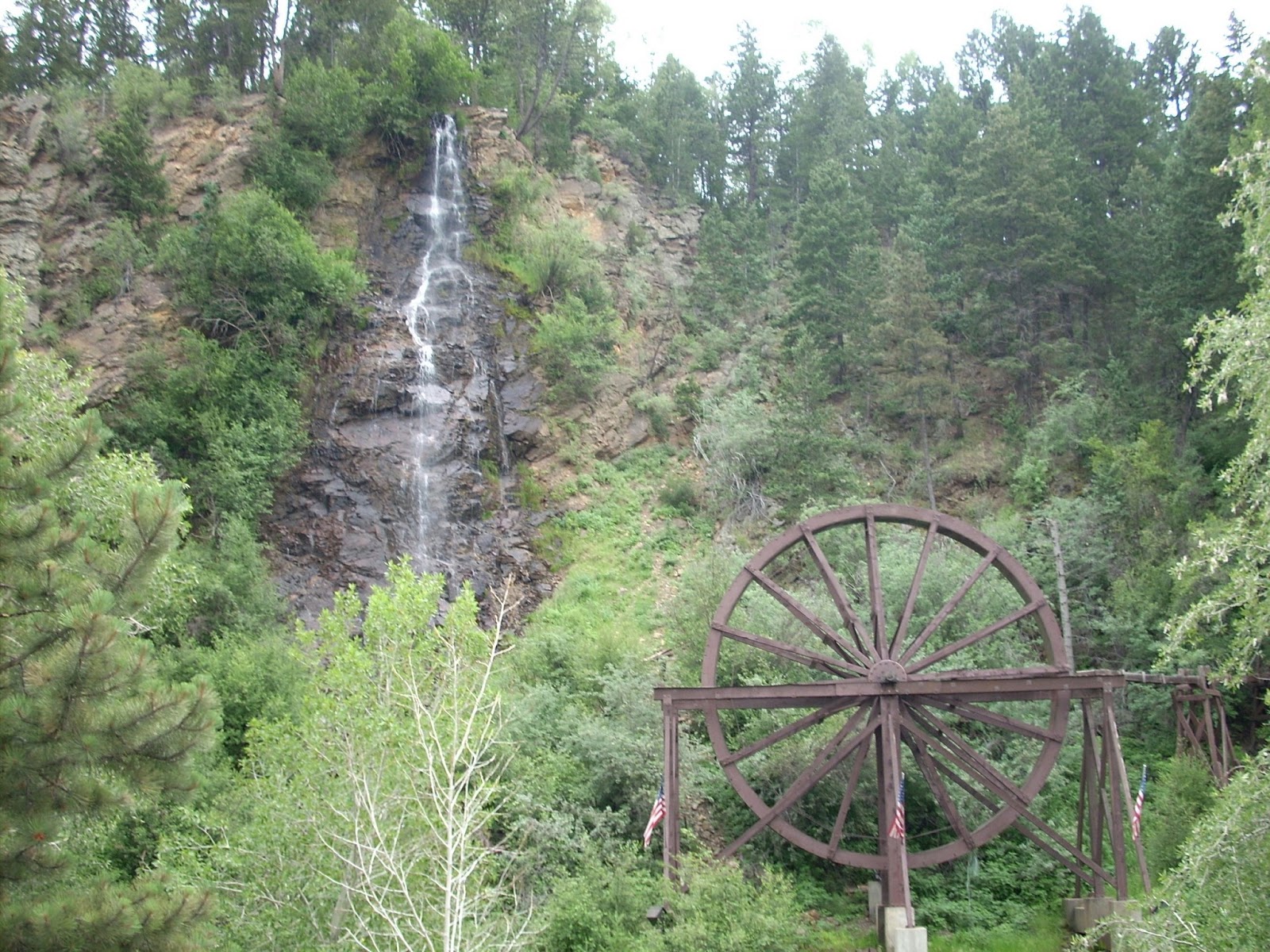 Explore Colorado Charley Taylor Water WheelBridal Veil FallsIdaho