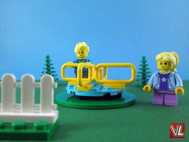 Minifiguras LEGO passeiam no parque (set 60134)