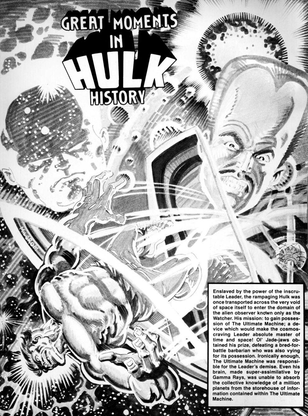 Read online The Rampaging Hulk comic -  Issue #6 - 2
