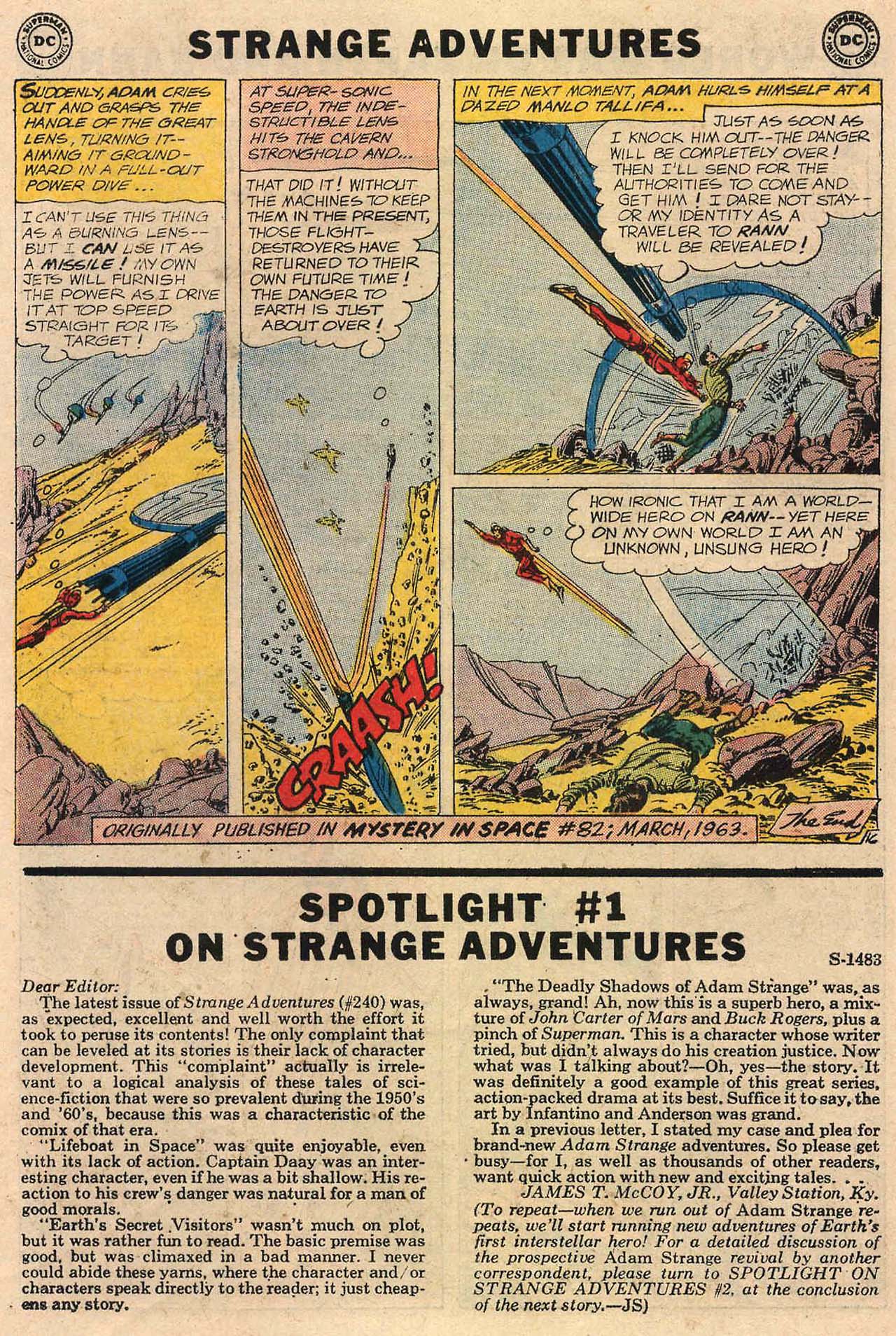 Read online Strange Adventures (1950) comic -  Issue #242 - 21