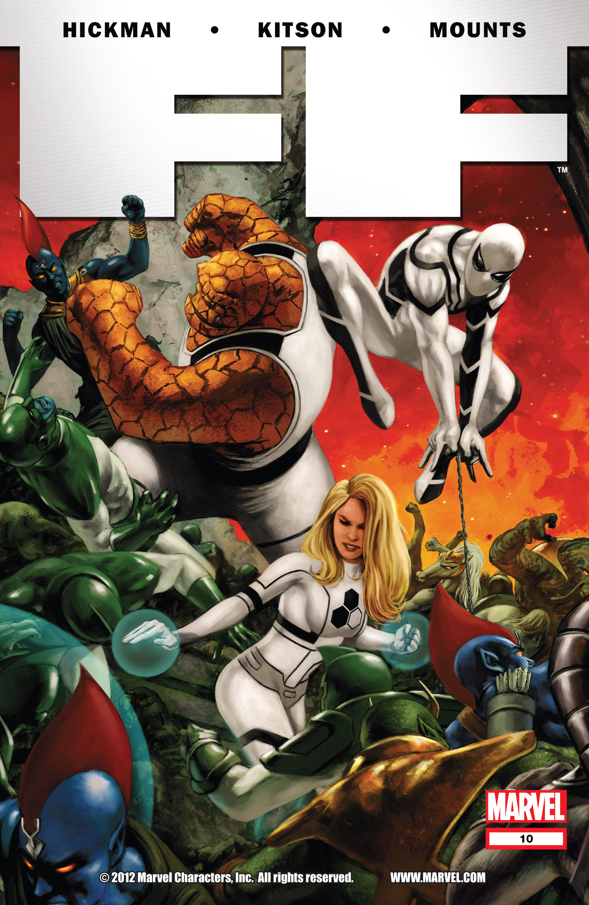 Read online FF (2011) comic -  Issue #10 - 1
