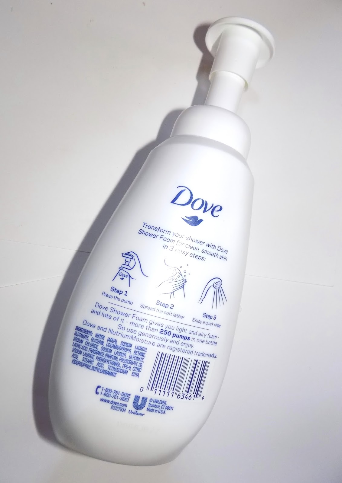 The Beauty Alchemist Dove Shower Foam