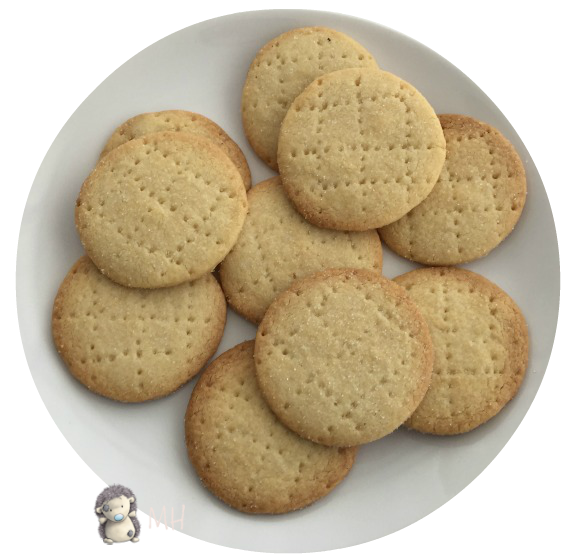 Galletas escocesas de mantequilla