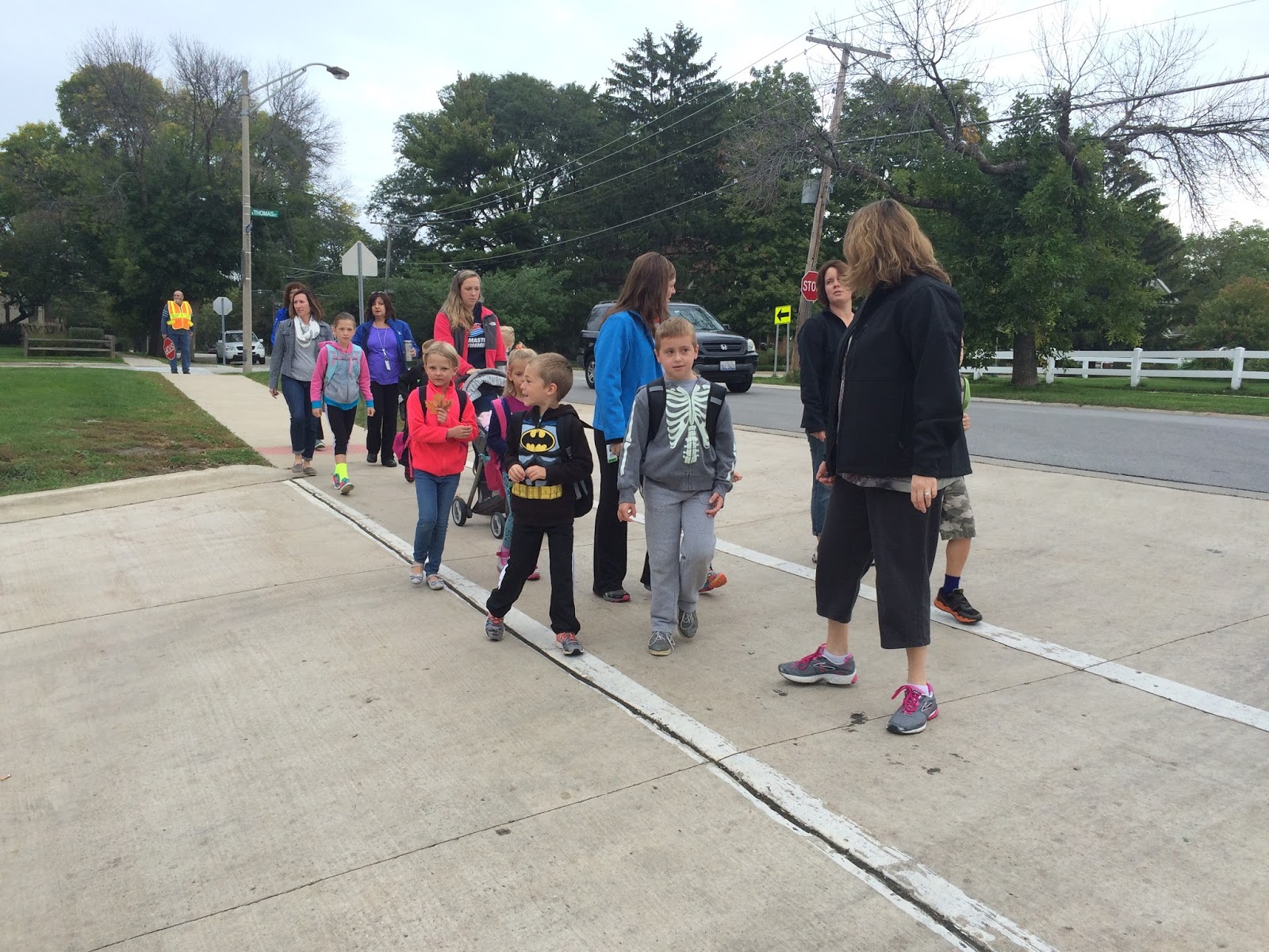 The Olive Branch International Walk to School Day