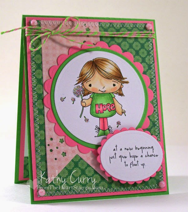 Will Stamp for wine: From the Heart Stamps Blog Hop