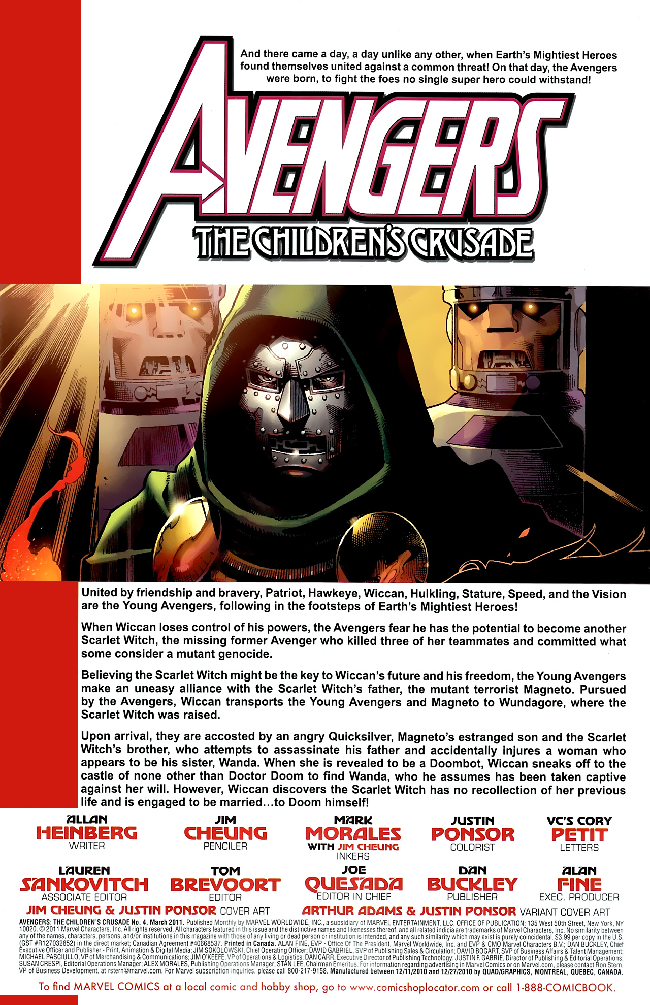 Read online Avengers: The Children's Crusade comic -  Issue #4 - 3