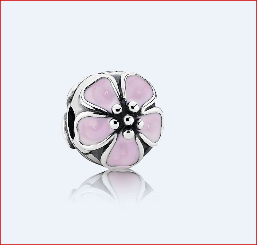Achat Charms Pandora Moments Fleur Rose en argent