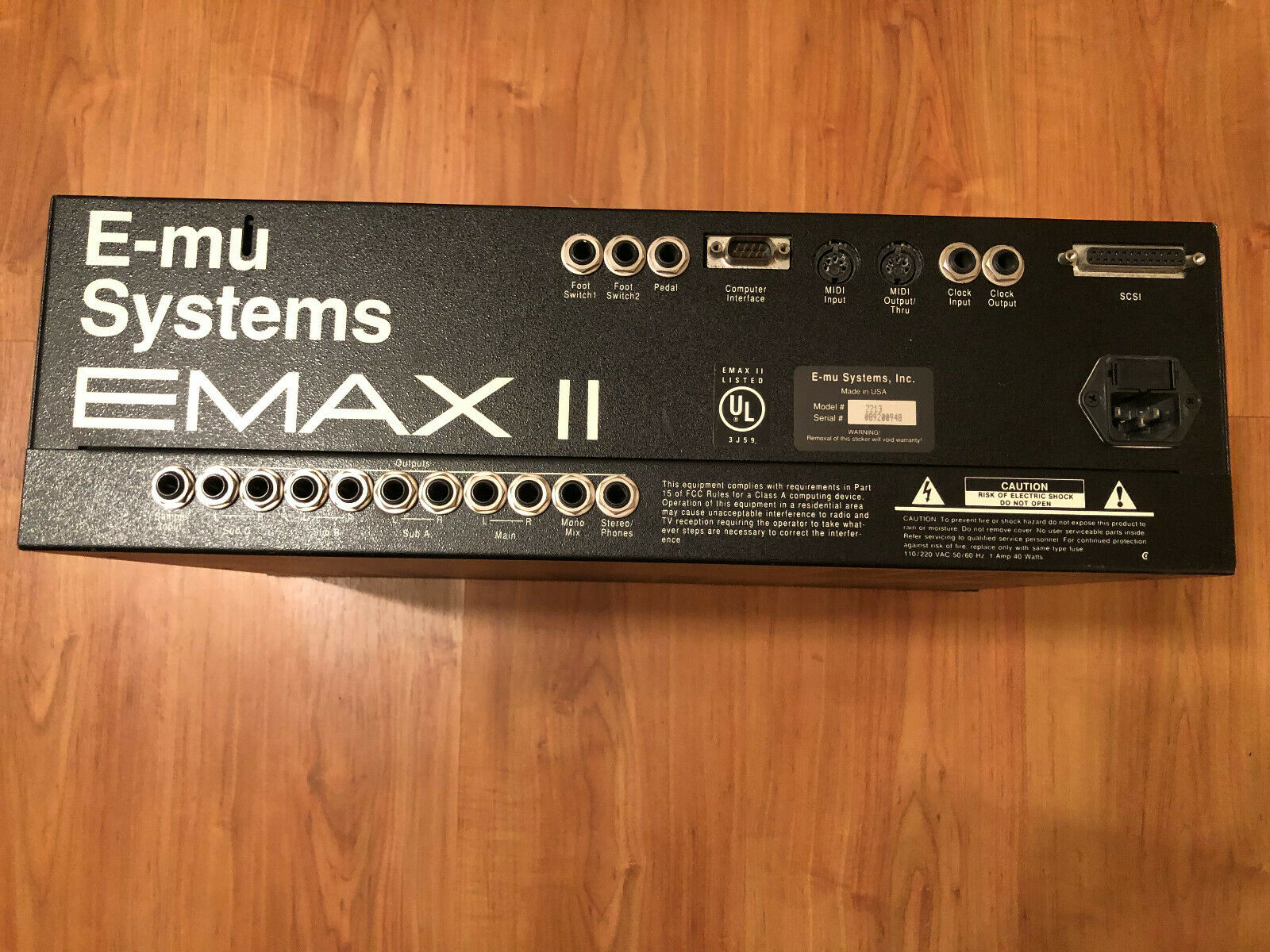 MATRIXSYNTH EMU EMAX II