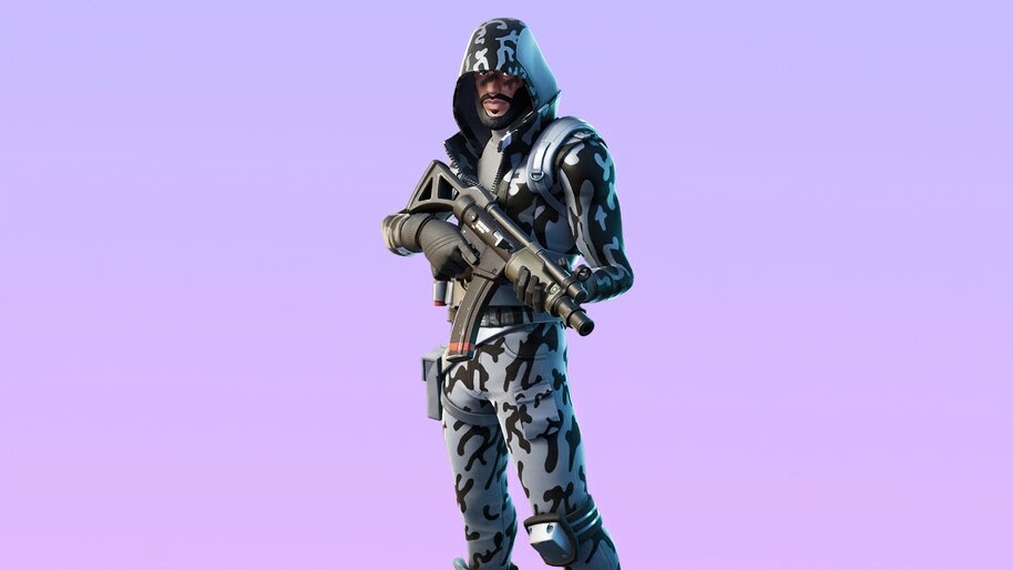 Snow Striker, Fortnite, Skin, Outfit, 4K, #7.897
