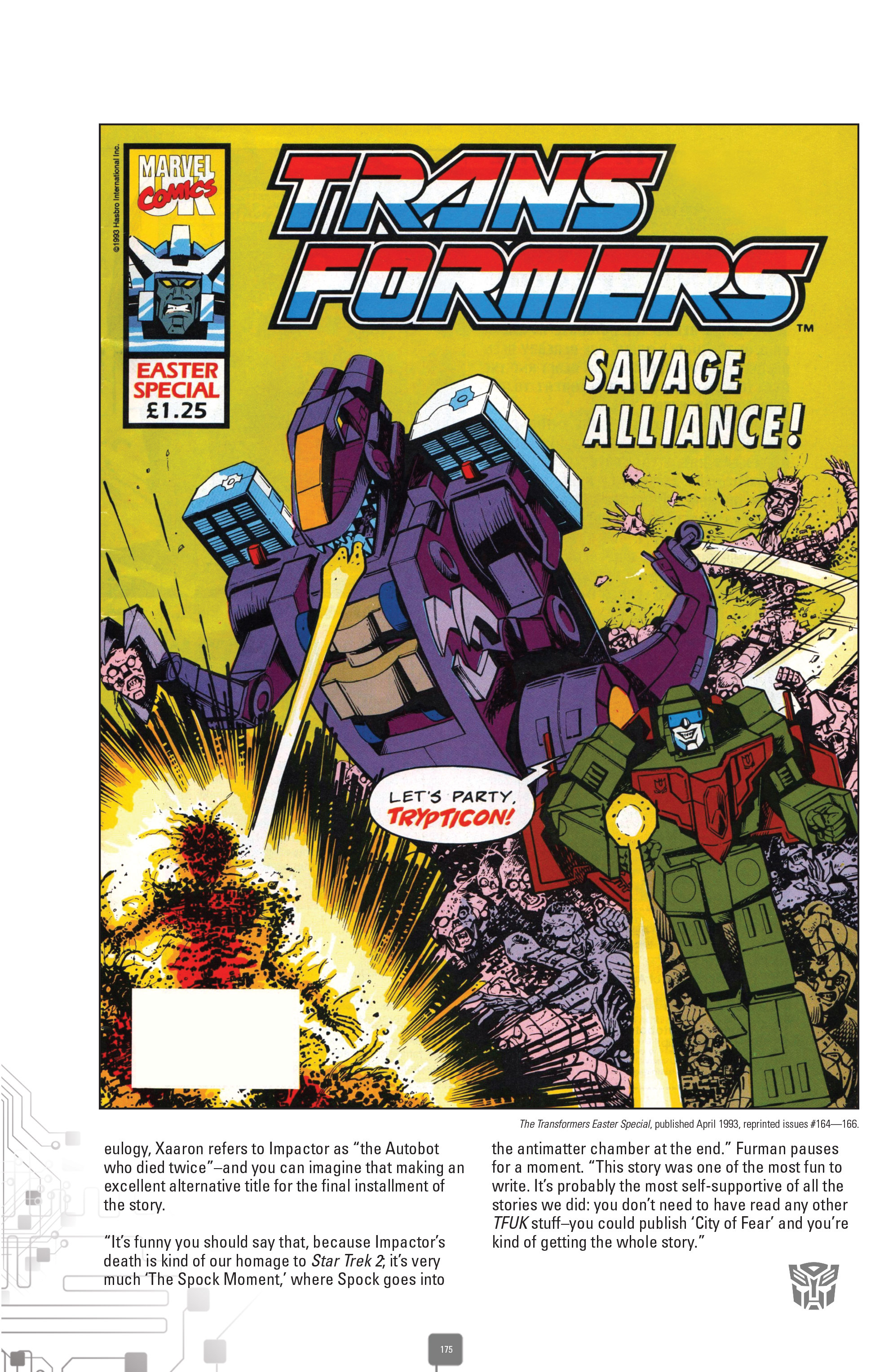 Read online The Transformers Classics UK comic -  Issue # TPB 5 - 175