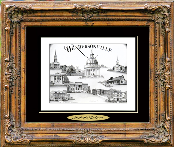 Hometown Drawings Hendersonville, North Carolina